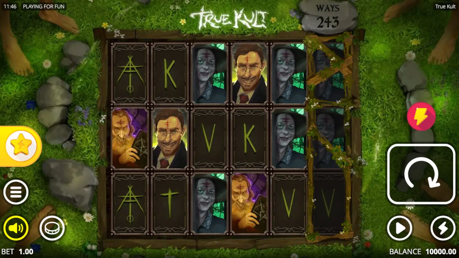 True Kult Slot Rules and Gameplay