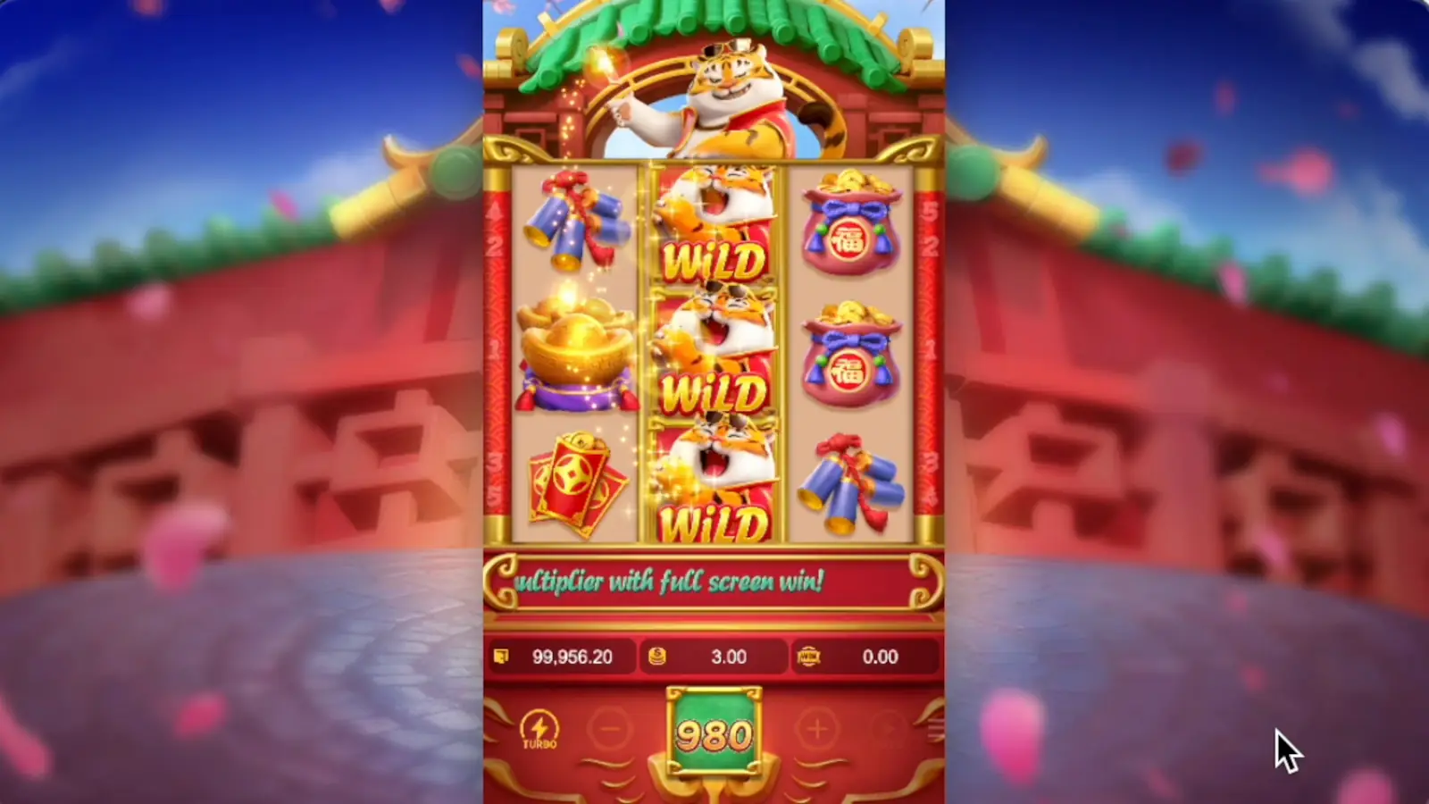 Fortune Tiger Slot Wild Symbols