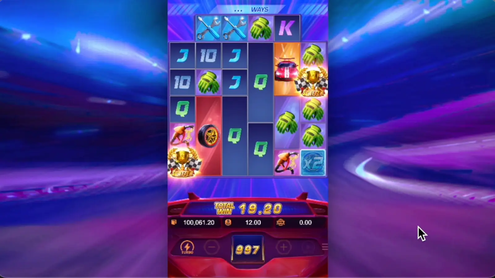 Speed Winner Slot Multiplier Symbols