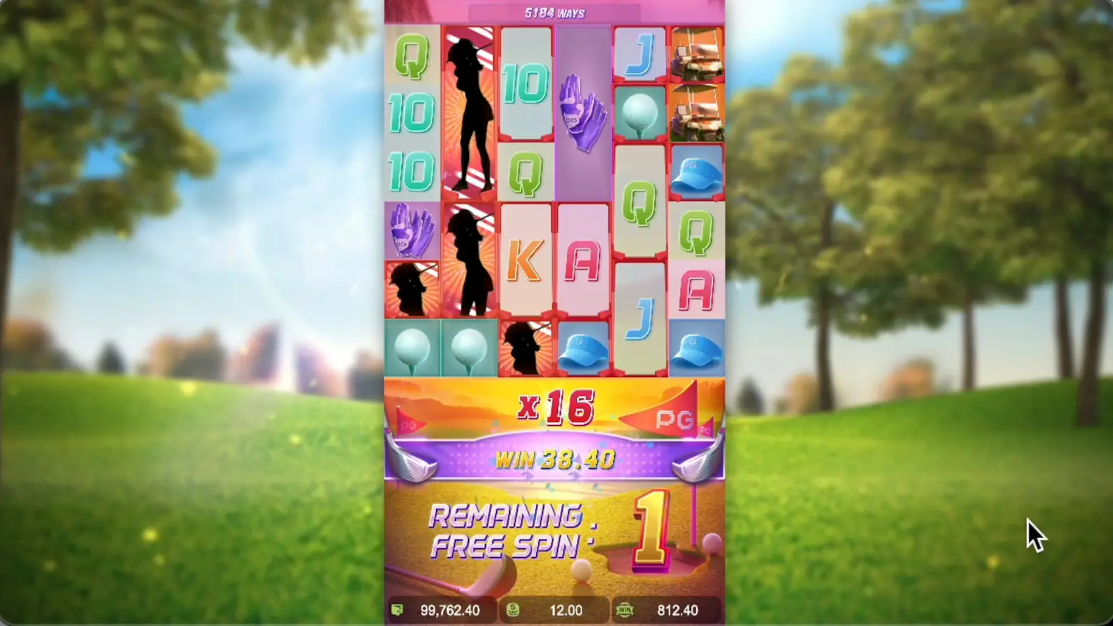 Super Golf Drive Slot Free Spins Feature