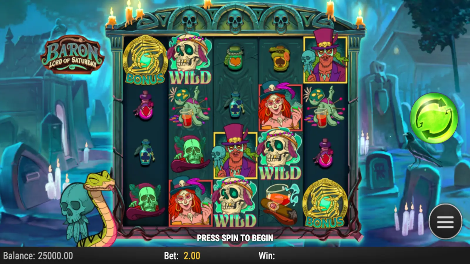 Baron: Lord of Saturday Slot Rules and Gameplay