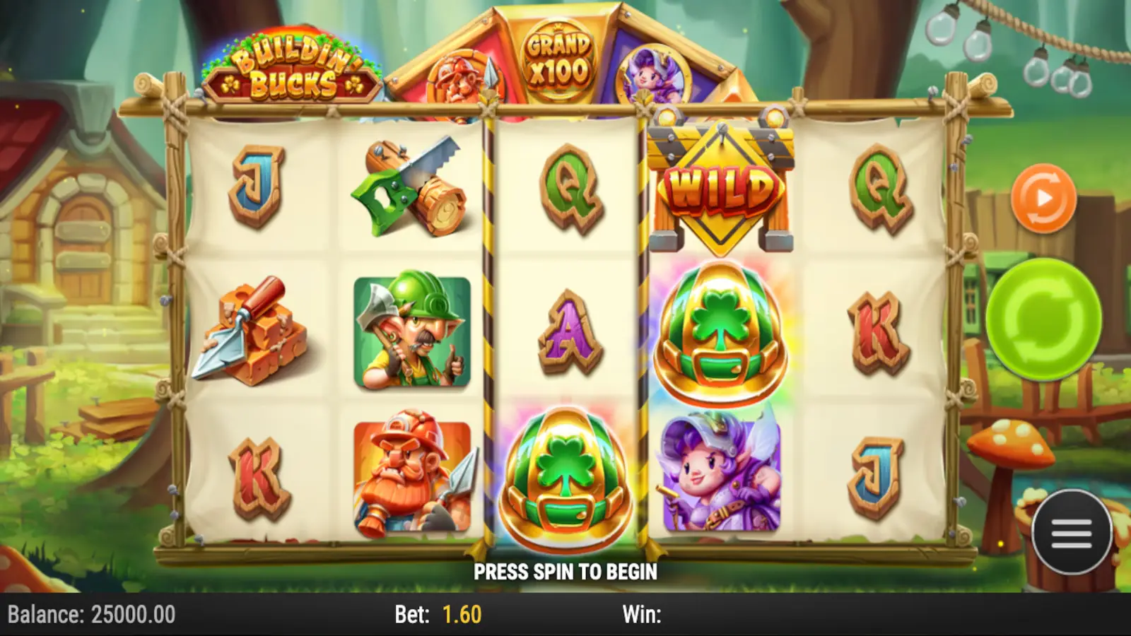 Buildin’ Bucks Slot Rules and Gameplay