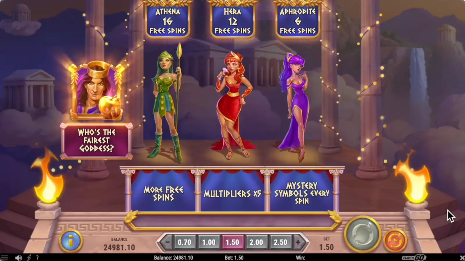 Divine Divas Slot Free Spins 1