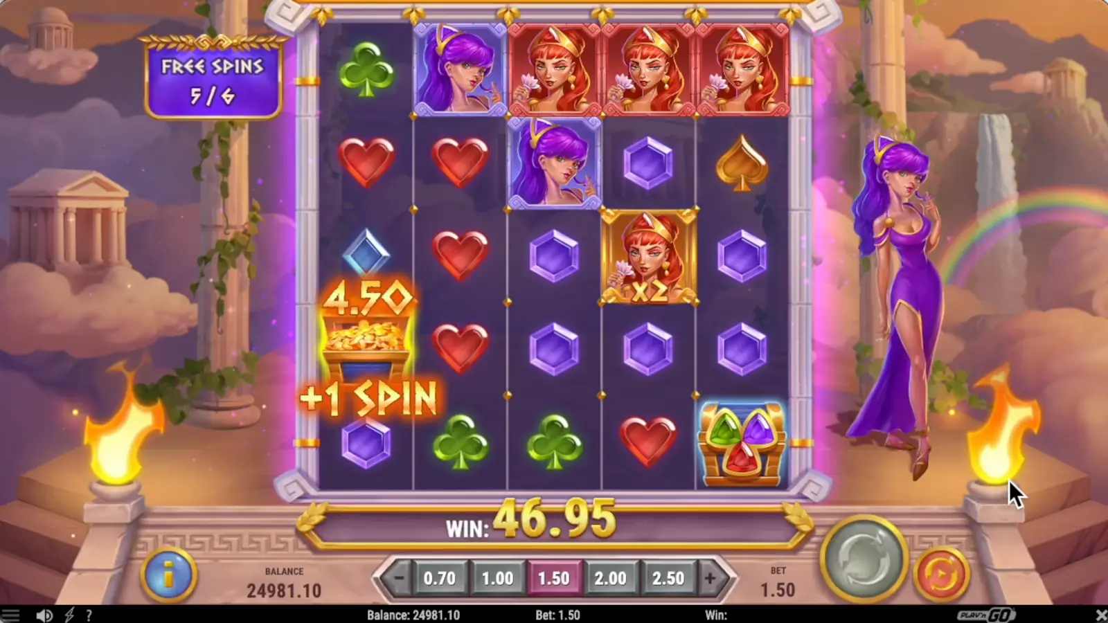 Divine Divas Slot Free Spins 2