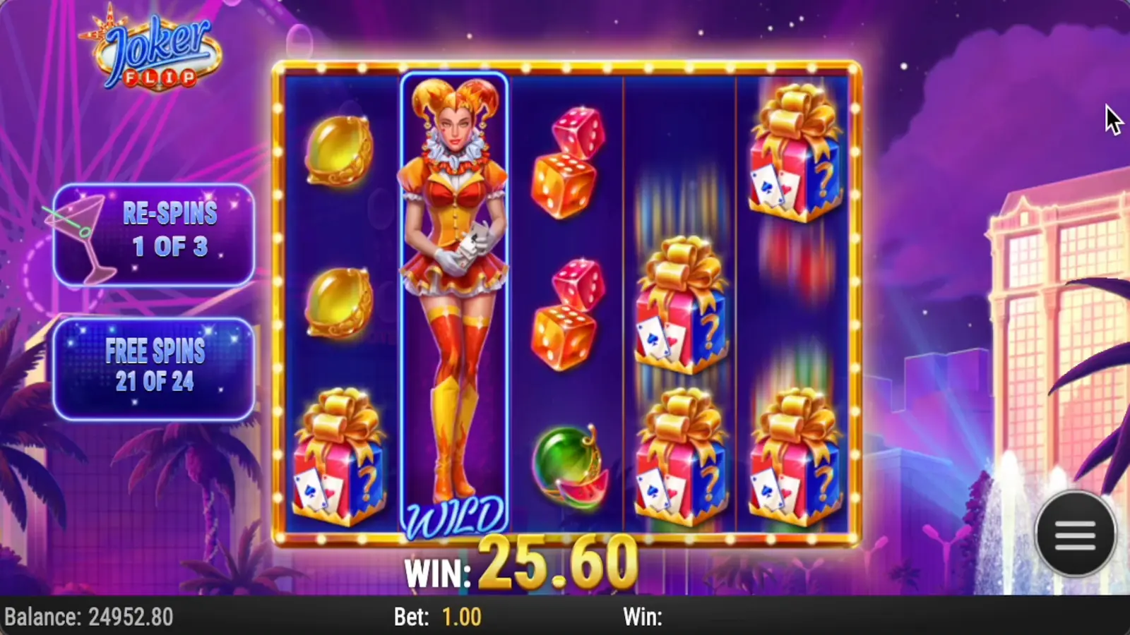 Joker Flip Slot Free Spins