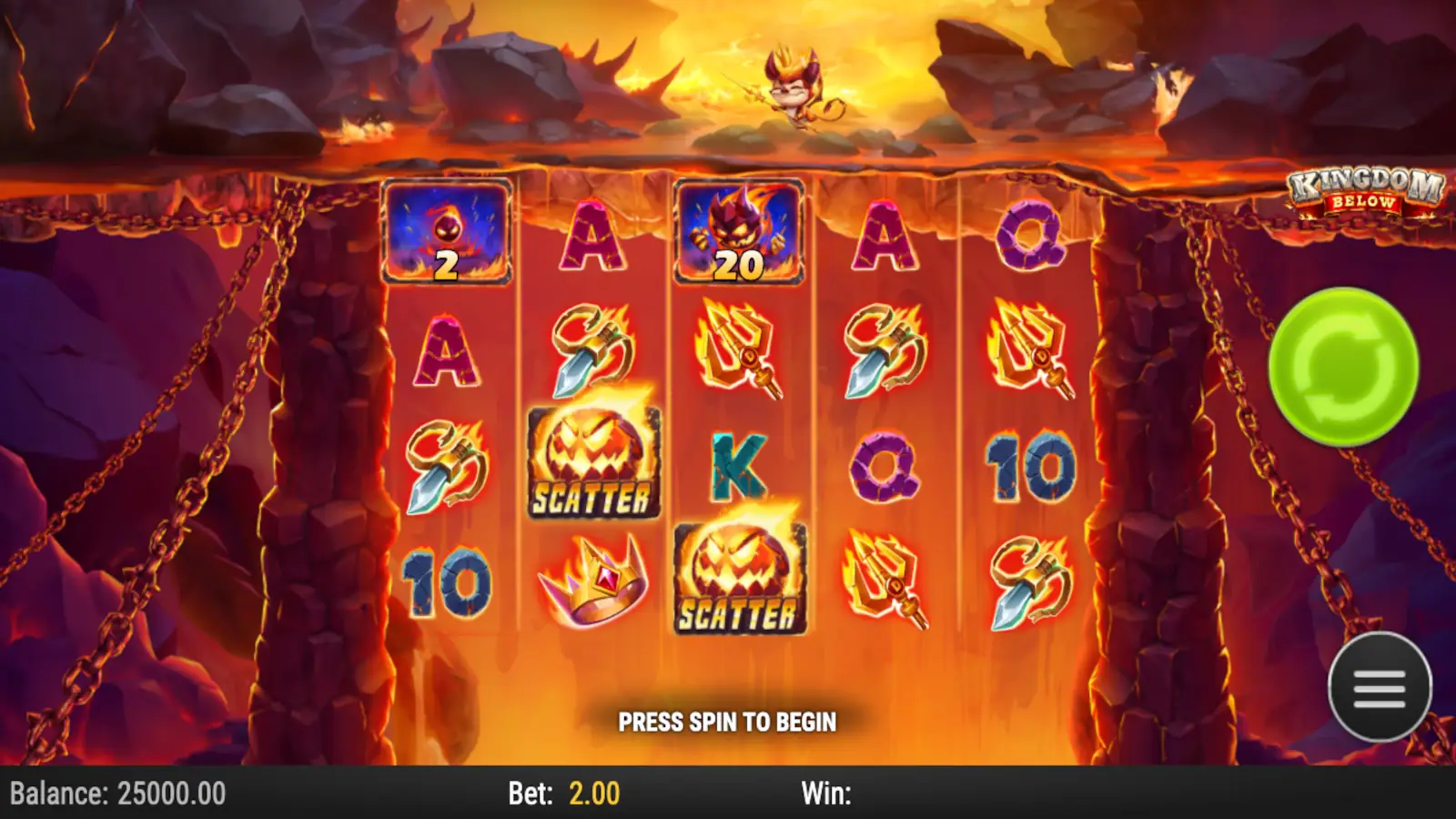 Kingdom Below Slot Rules and Gameplay