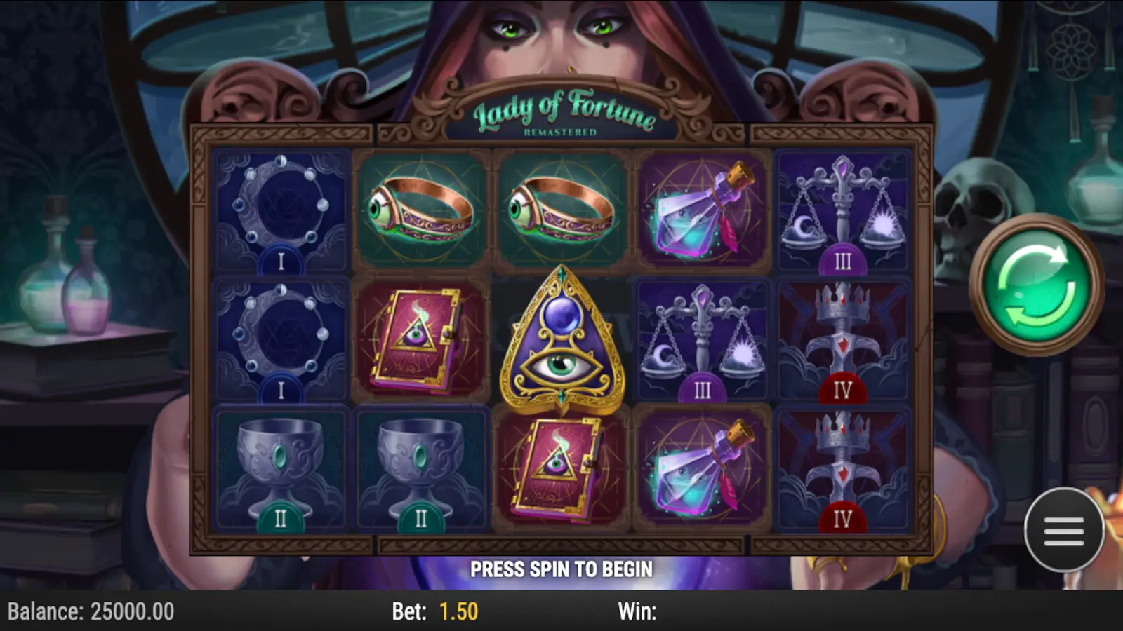 Lady of Fortune Remastered Slot Rules and Gameplay