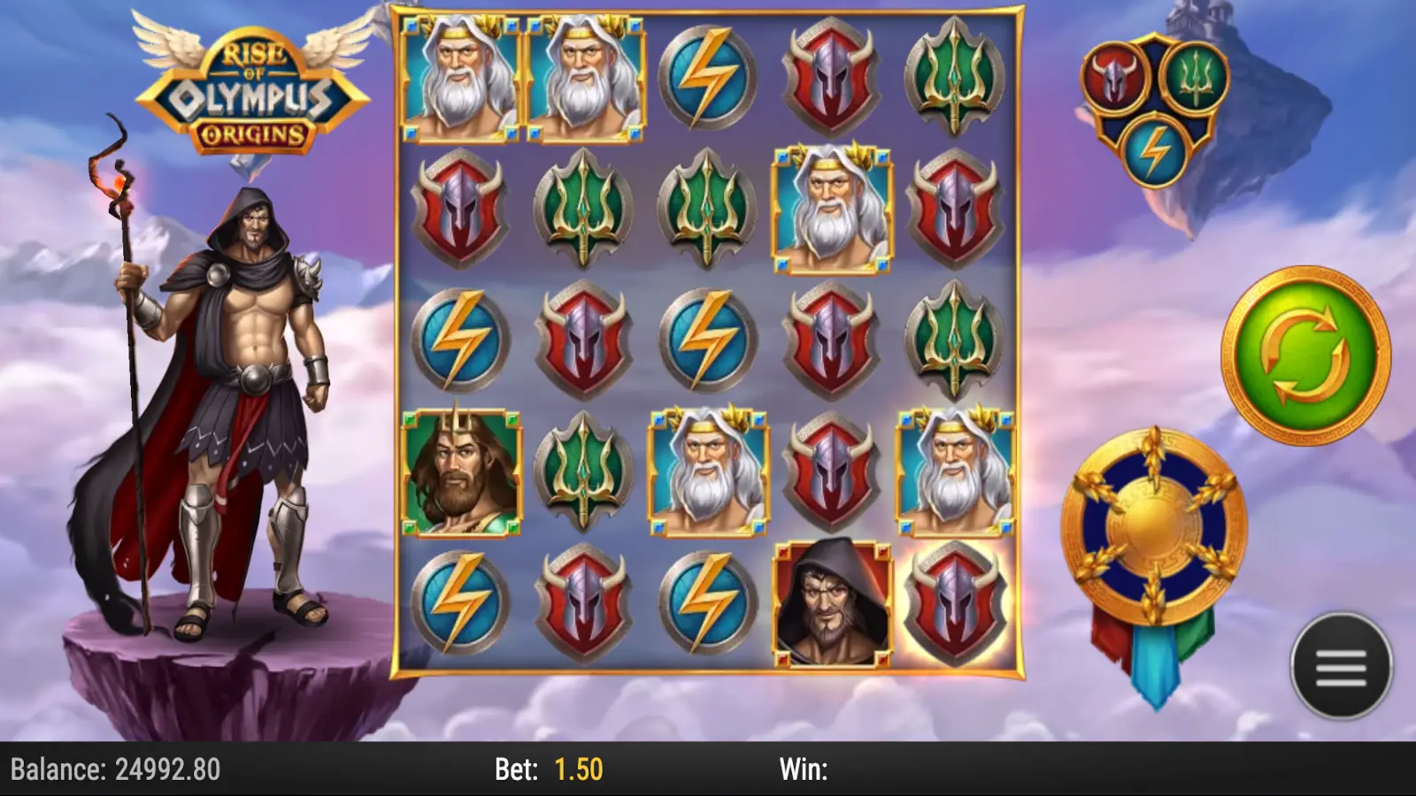 Rise of Olympus Origins Slot Rules and Gameplay