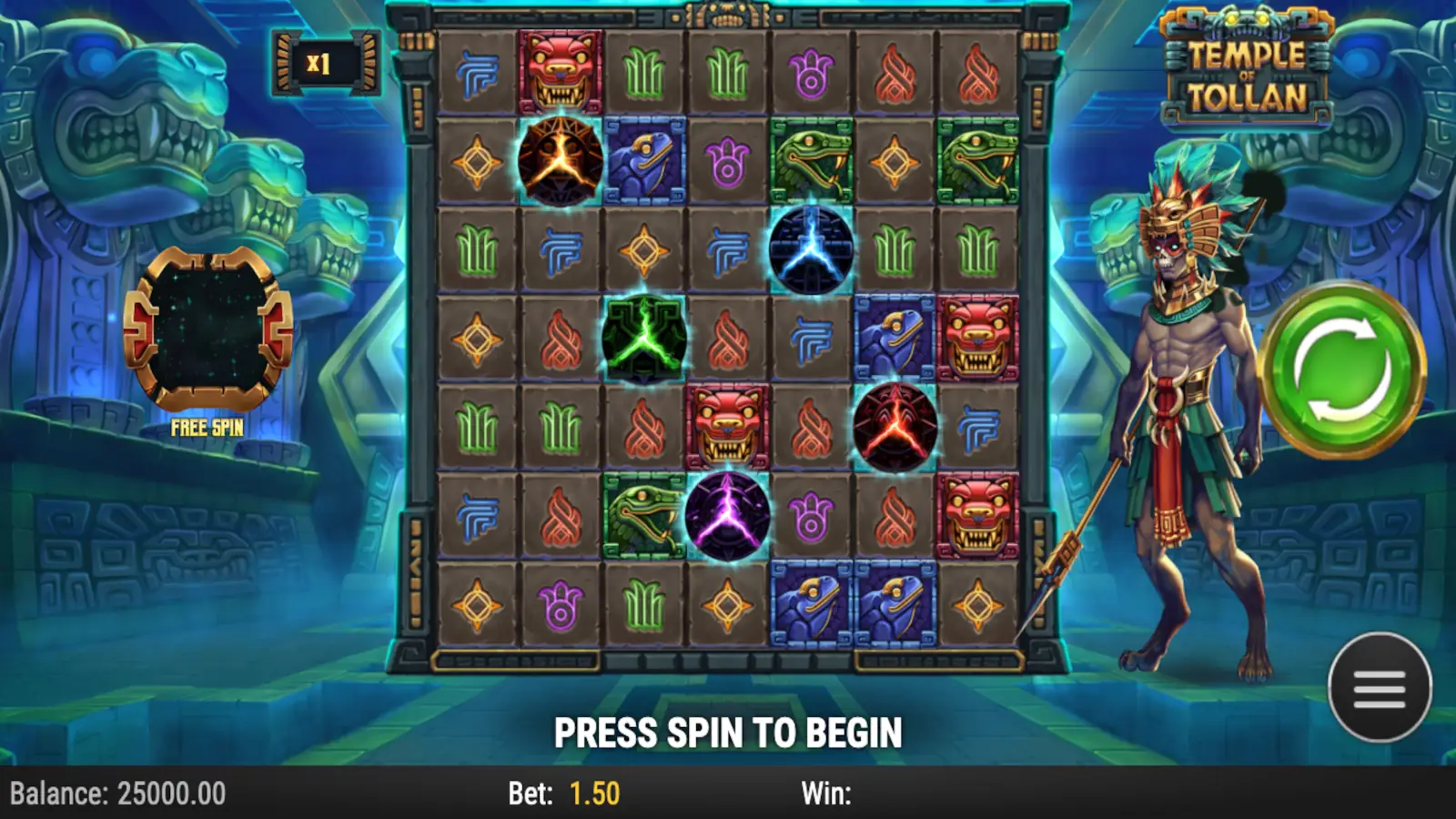 Temple of Tollan Slot Rules and Gameplay