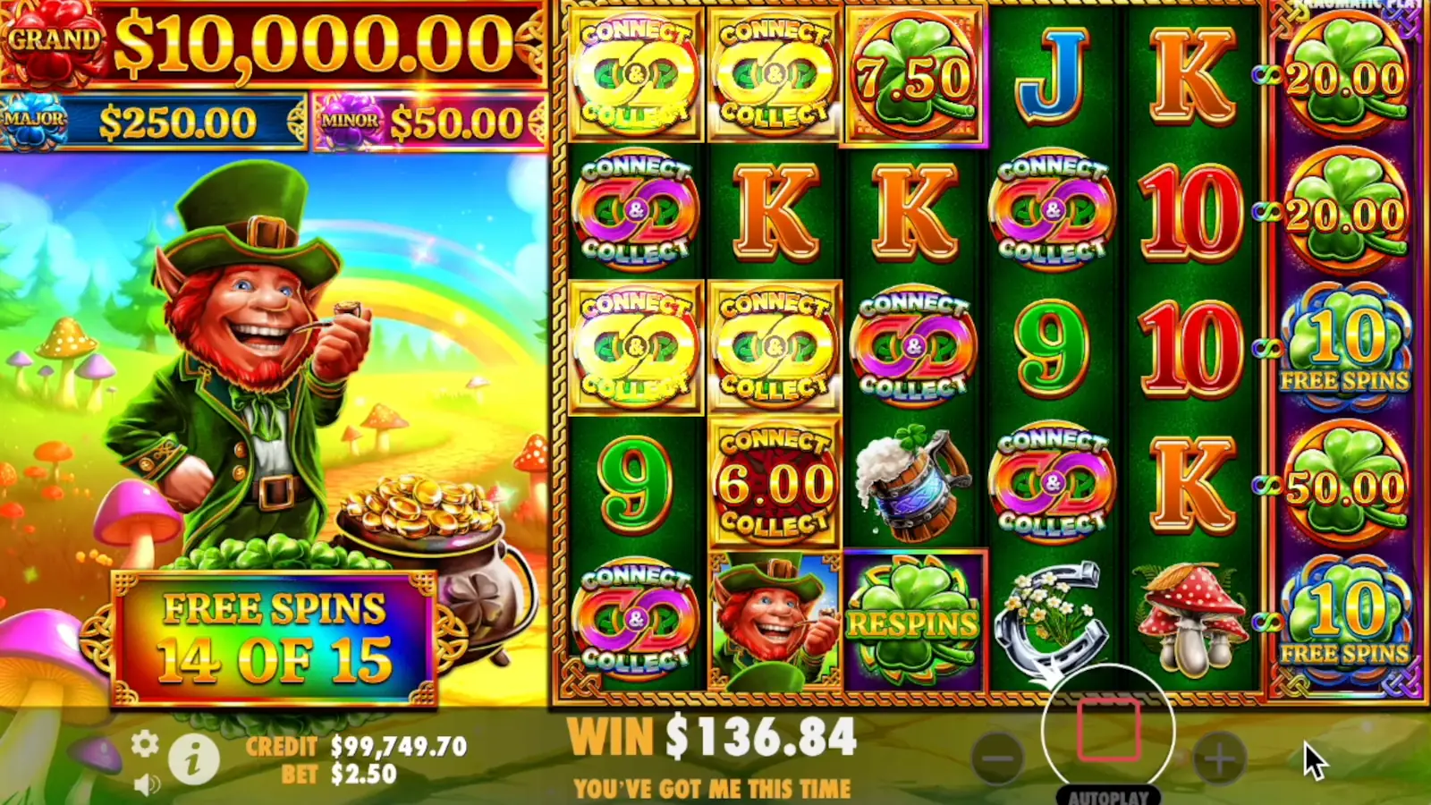 7 Clovers of Fortune Slot Free Spins