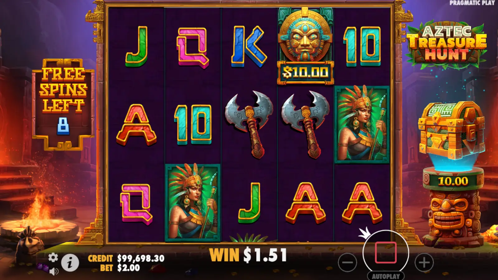 Aztec Treasure Hunt Slot Free Spins