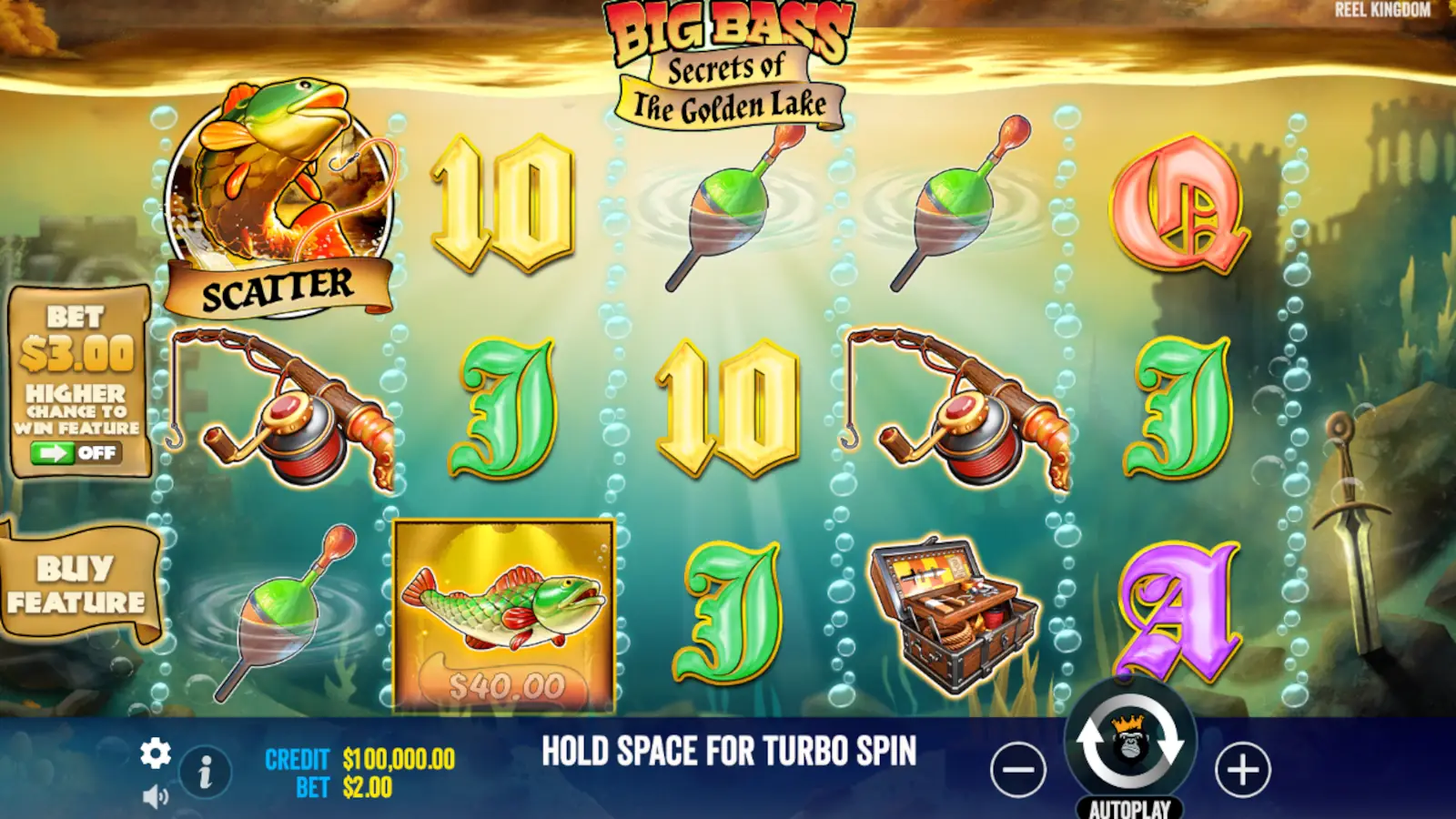 Big Bass Secrets of the Golden Lake Slot Rules and Gameplay