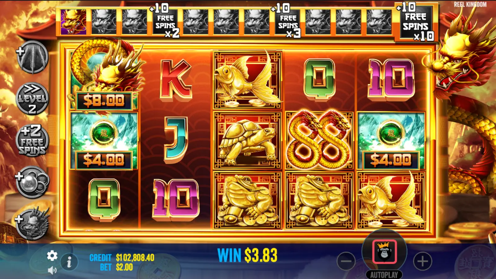 Dragon Gold 88 Slot Free Spins 2