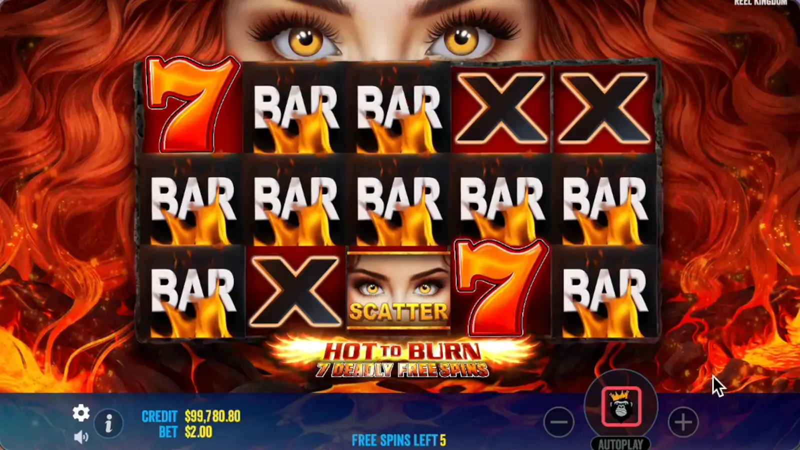 Hot to Burn – 7 Deadly Free Spins Slot Free Spins