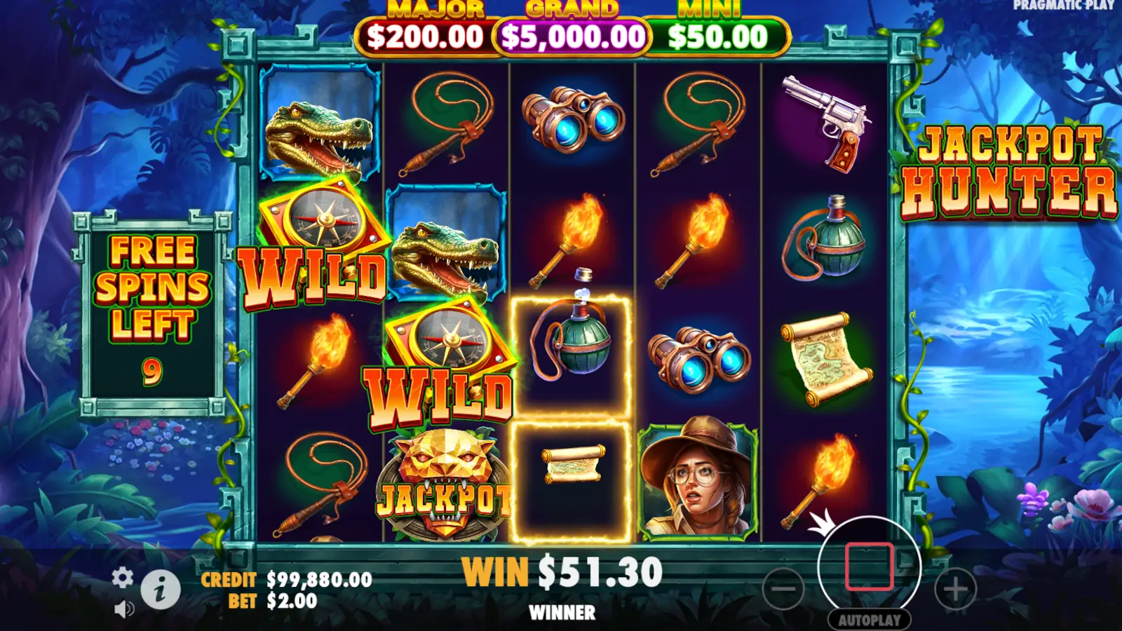 Jackpot Hunter Free Spins