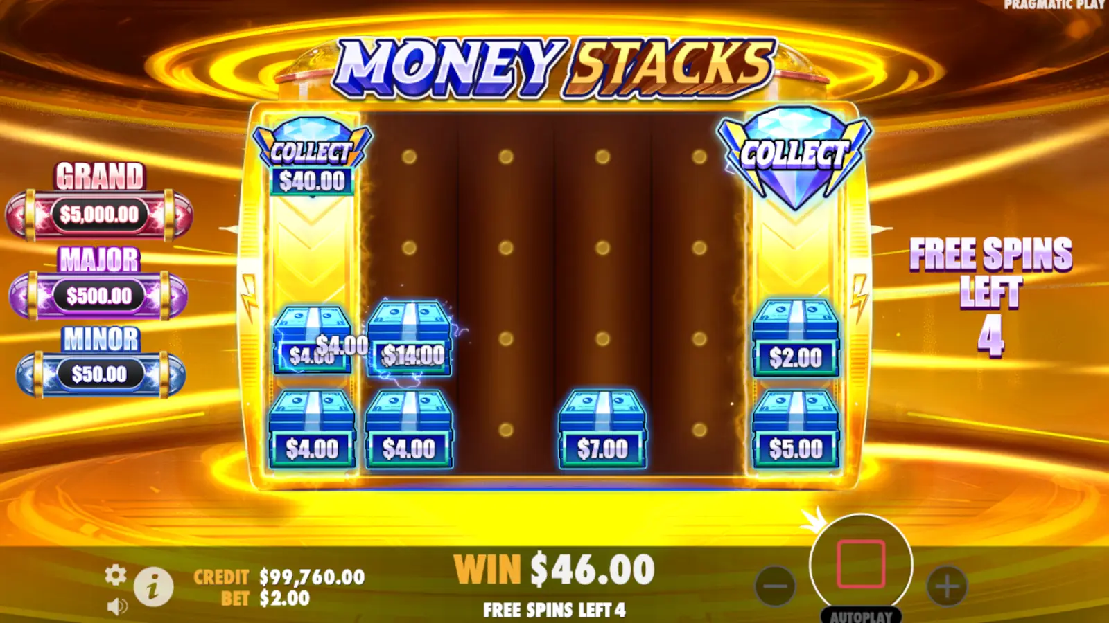 Money Stacks Slot Money Spins