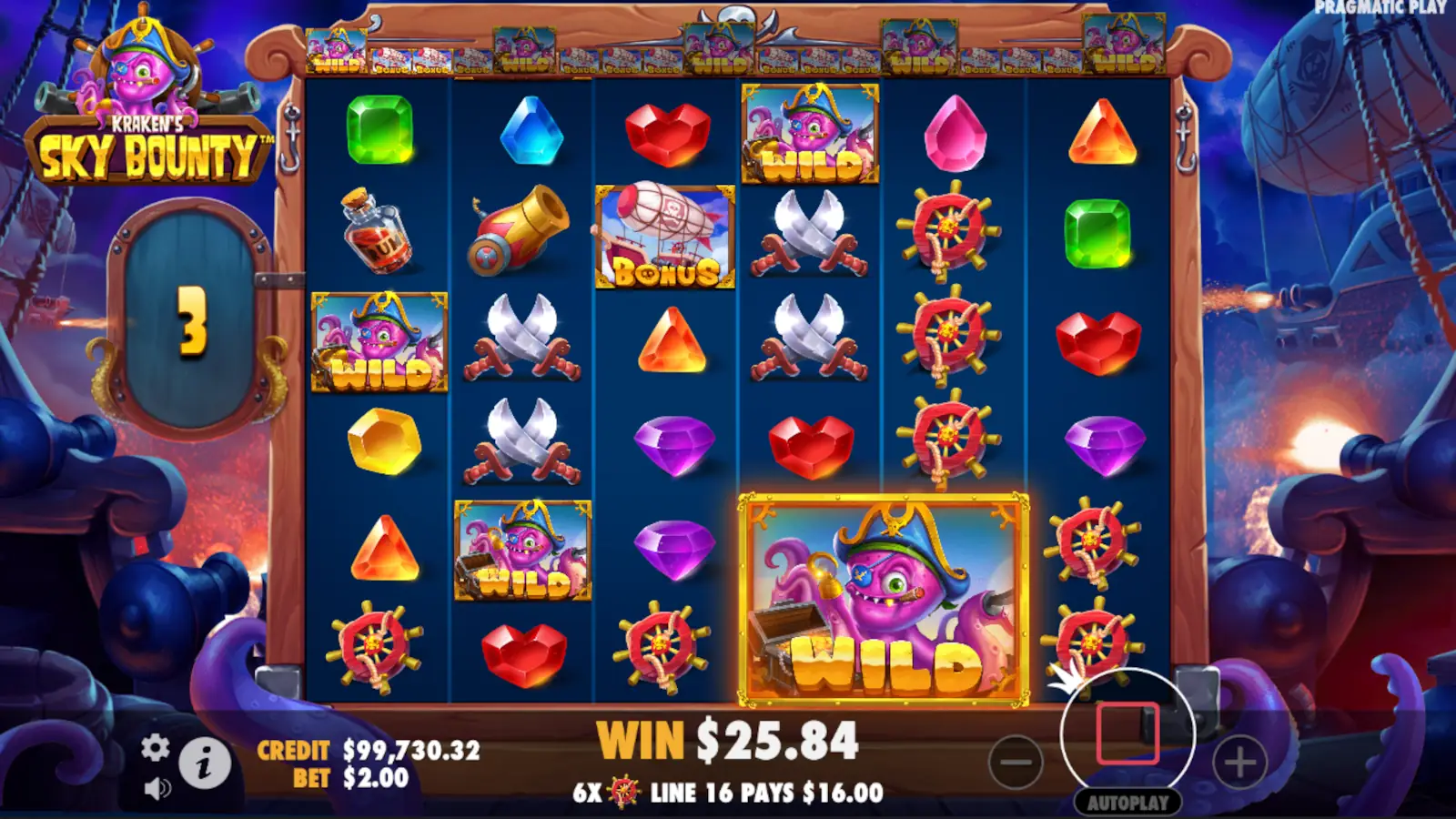 Sky Bounty Slot Free Spins