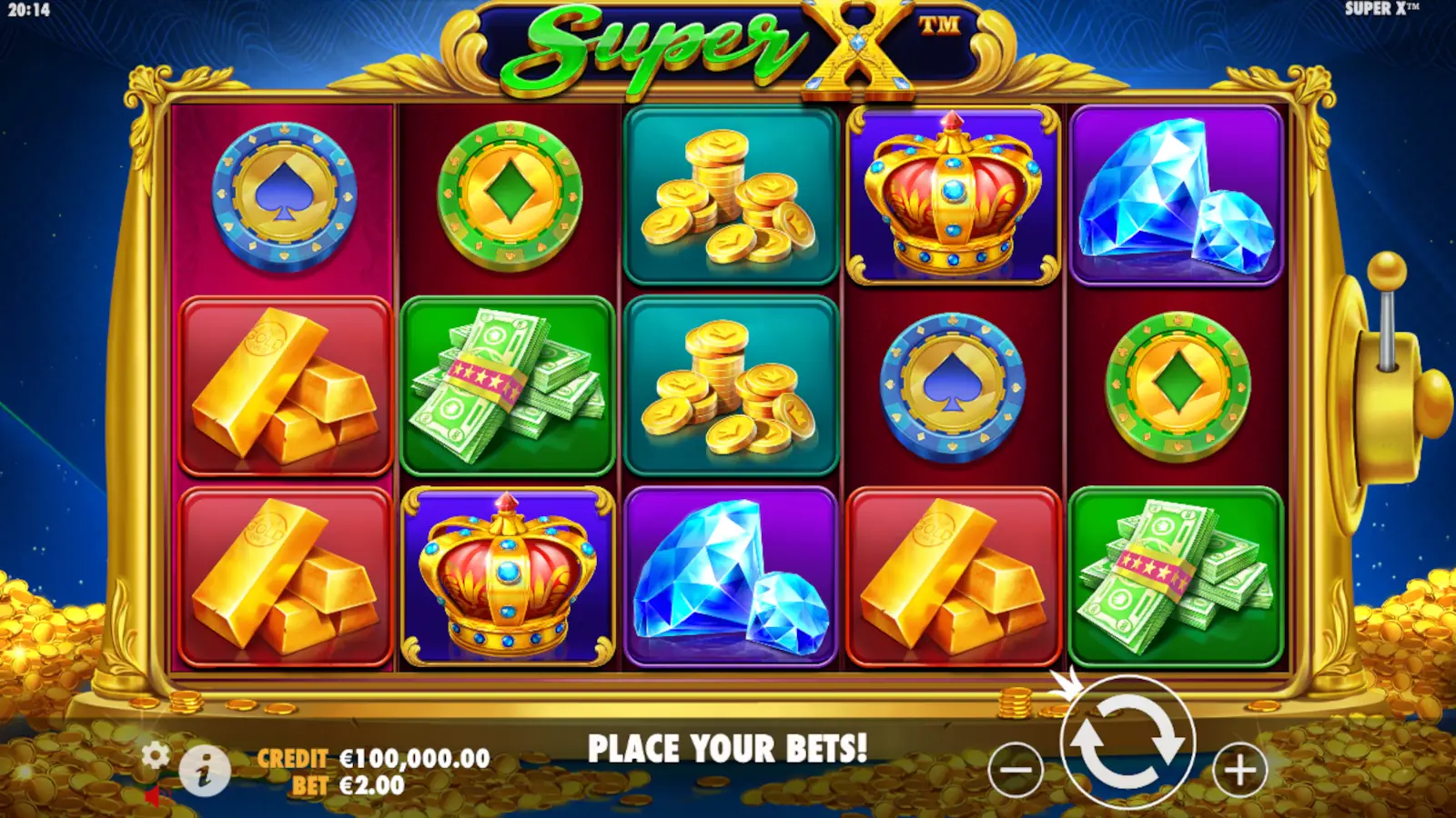 Super X Slot Rules and Gameplay