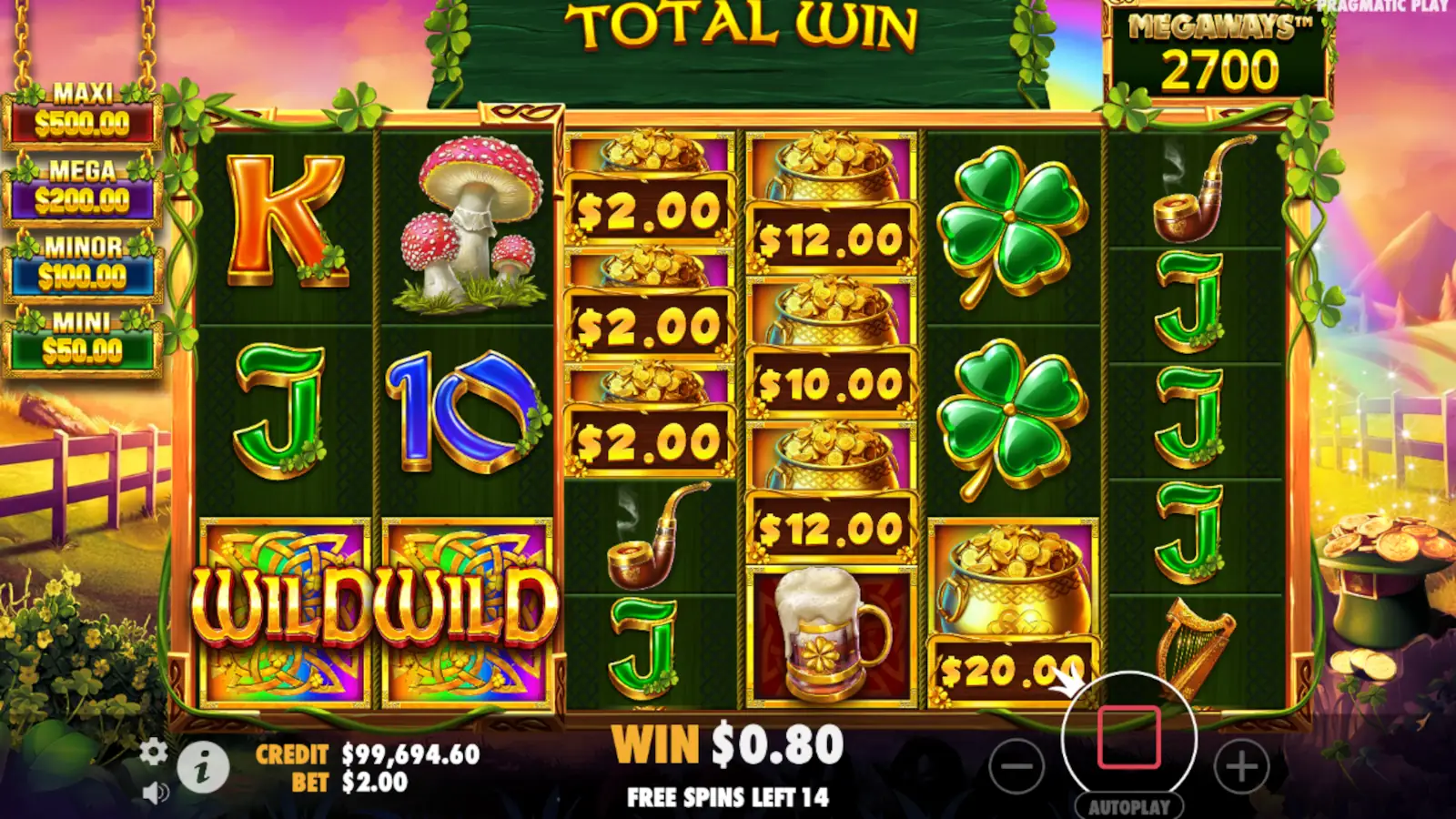 Wild Wild Riches Megaways Slot Free Spins 2