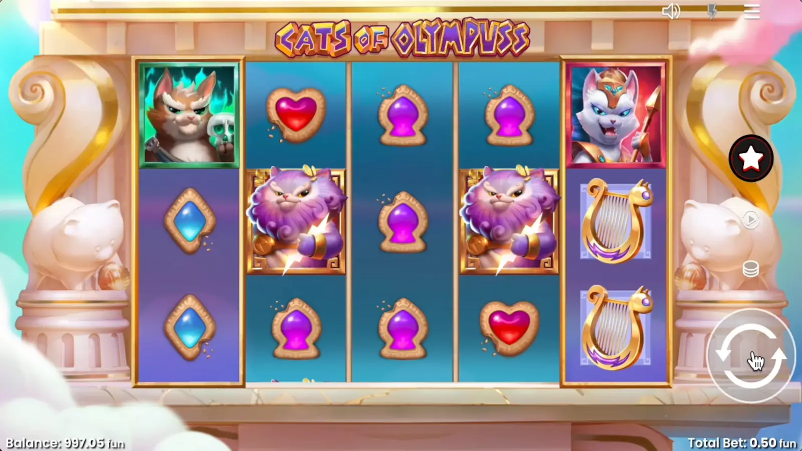 Cats of Olympuss Slot Rules and Gameplay