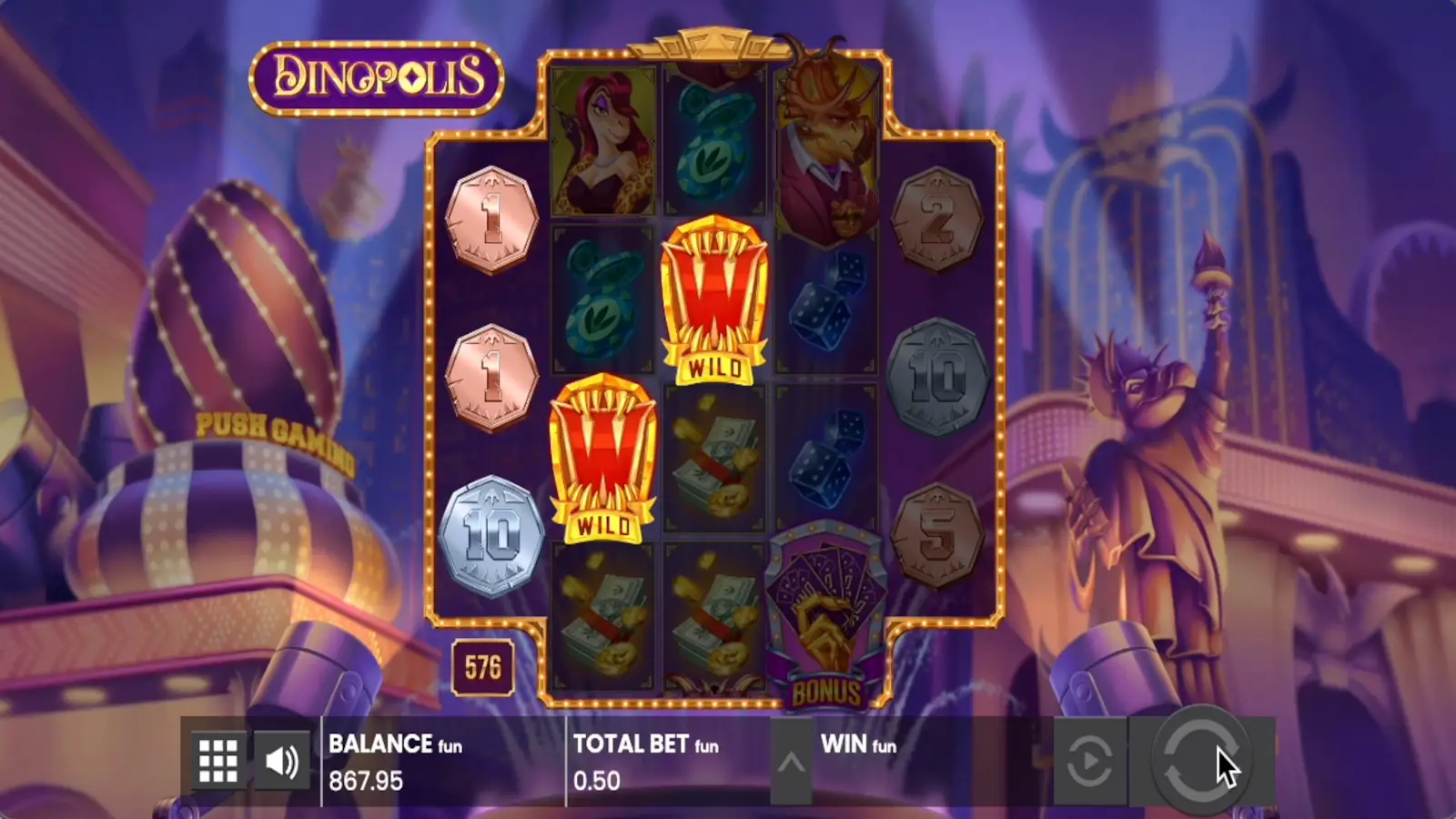 Dinopolis Slot Dino Coins