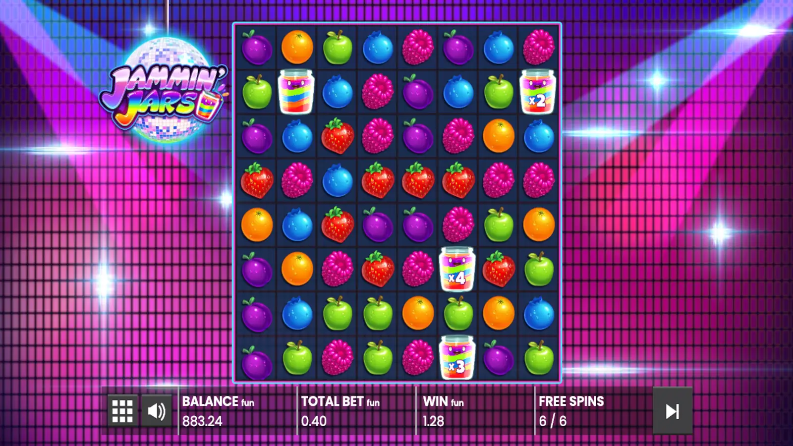 Jammin' Jars Slot Free Games Feature