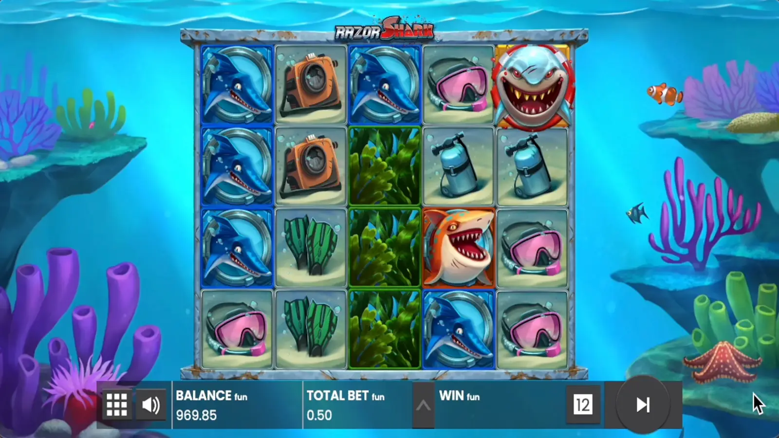 Razor Shark Slot Mystery Stack Feature