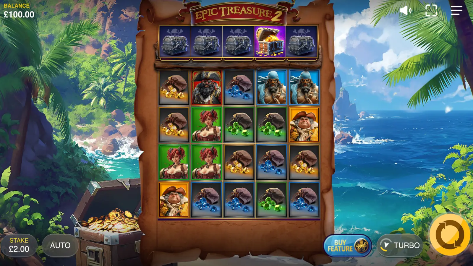 Epic Treasure 2 Slot Rules and Gameplay