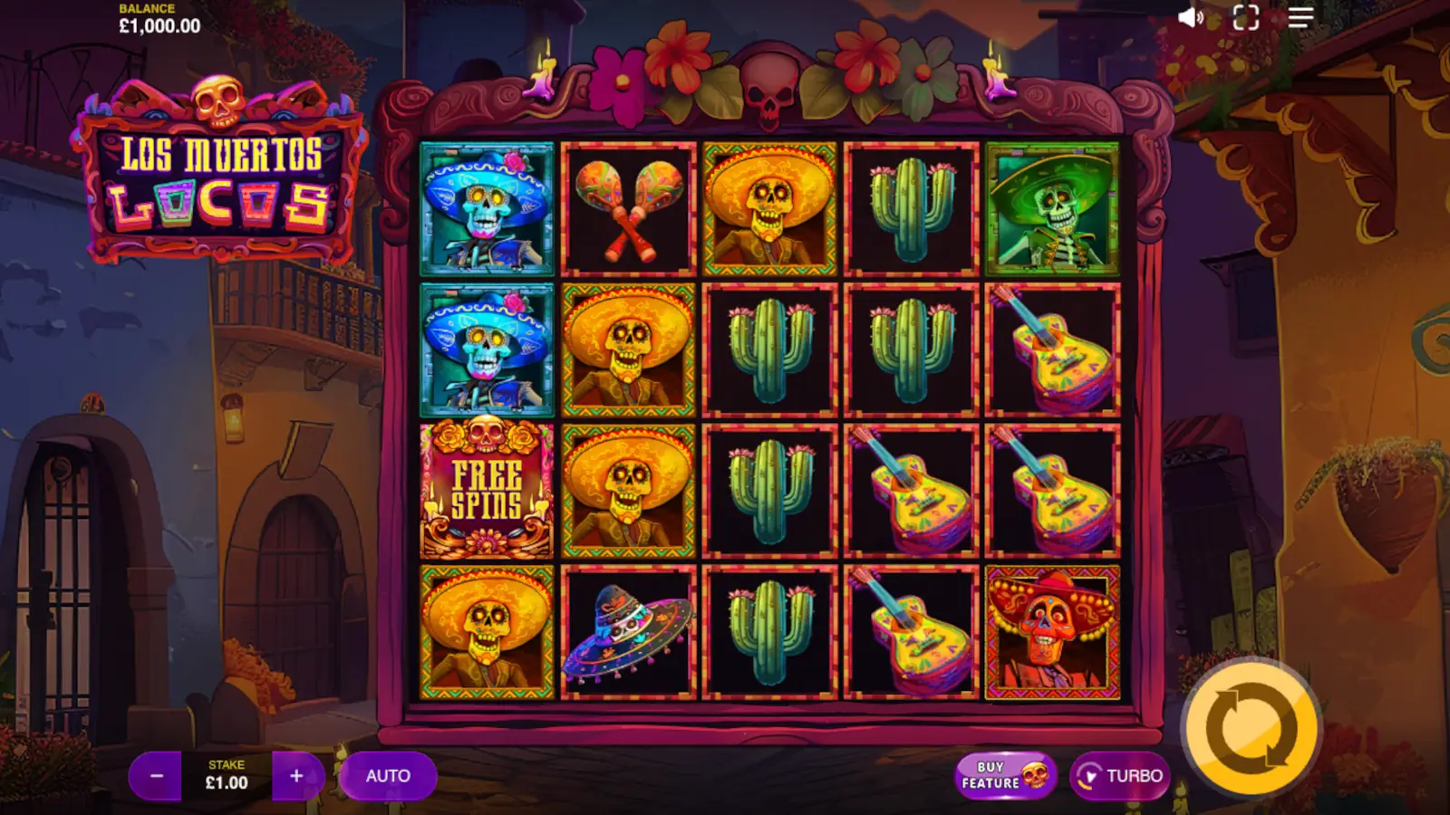 Los Muertos Locos Slot Rules and Gameplay