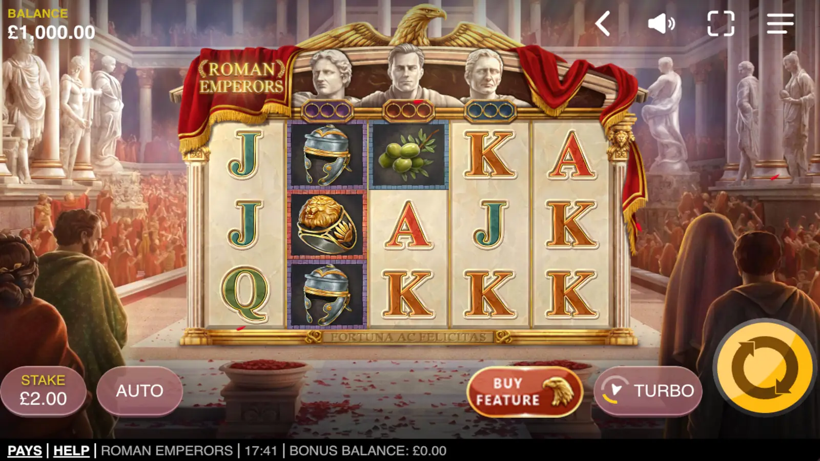 Roman Emperors Slot Rules and Gameplay