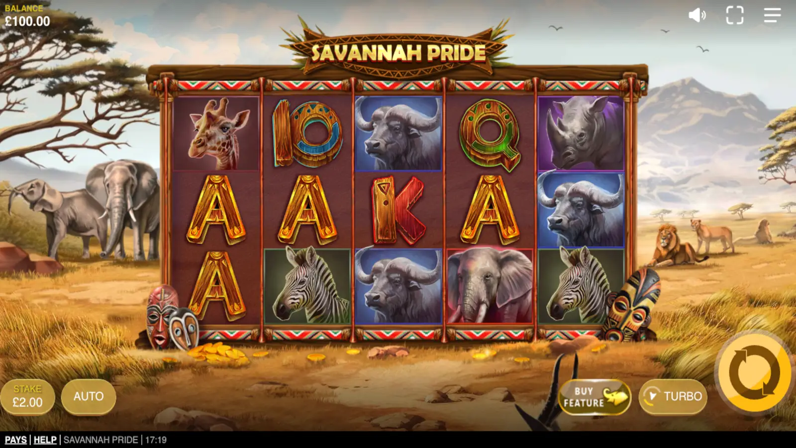 Savannah Pride Slot Rules and Gameplay