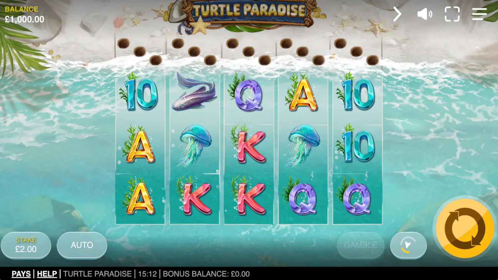 Turtle Paradise Slot Rules and Gameplay