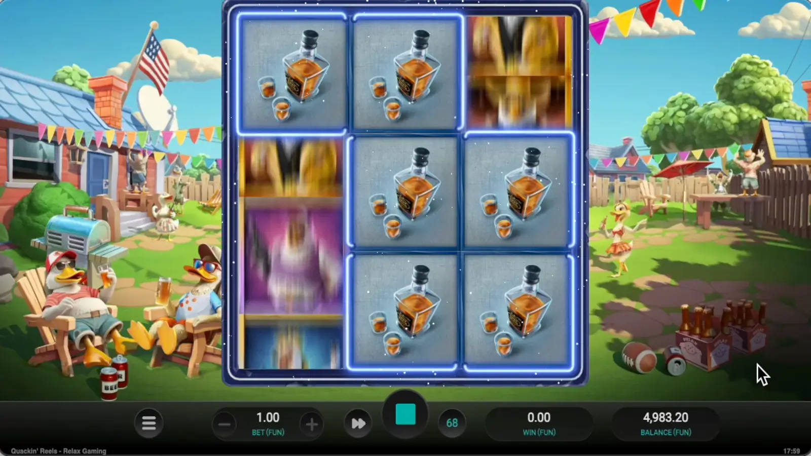 Quackin' Reels Slot Respins Feature