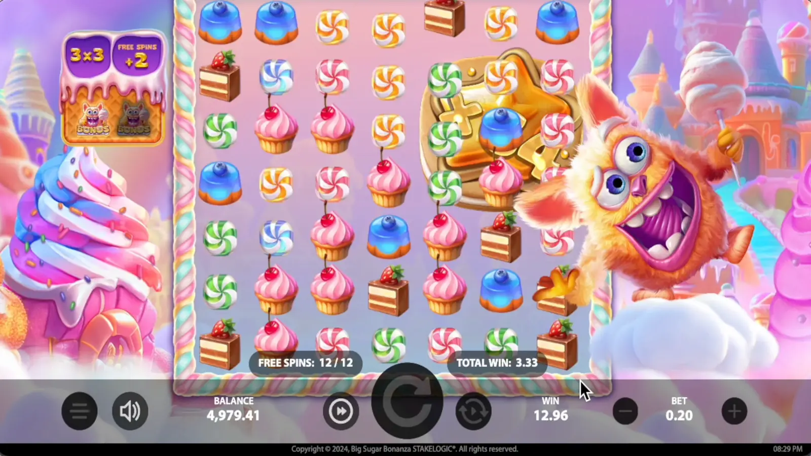 Big Sugar Bonanza Slot Free Spins Bonus