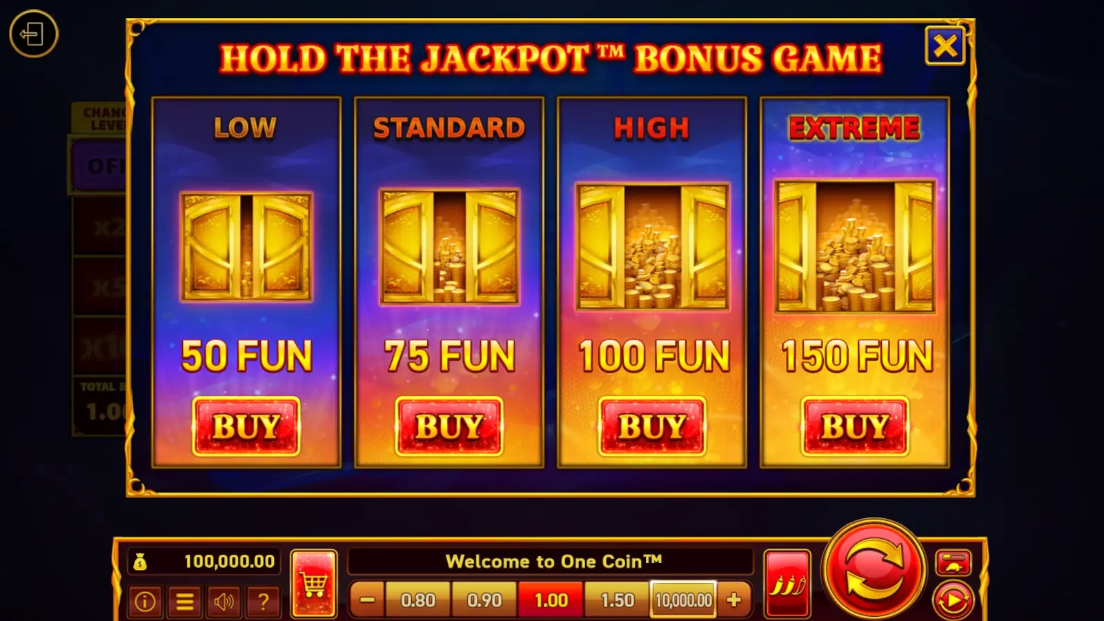 One Coin Slot Bonus Buy Feature