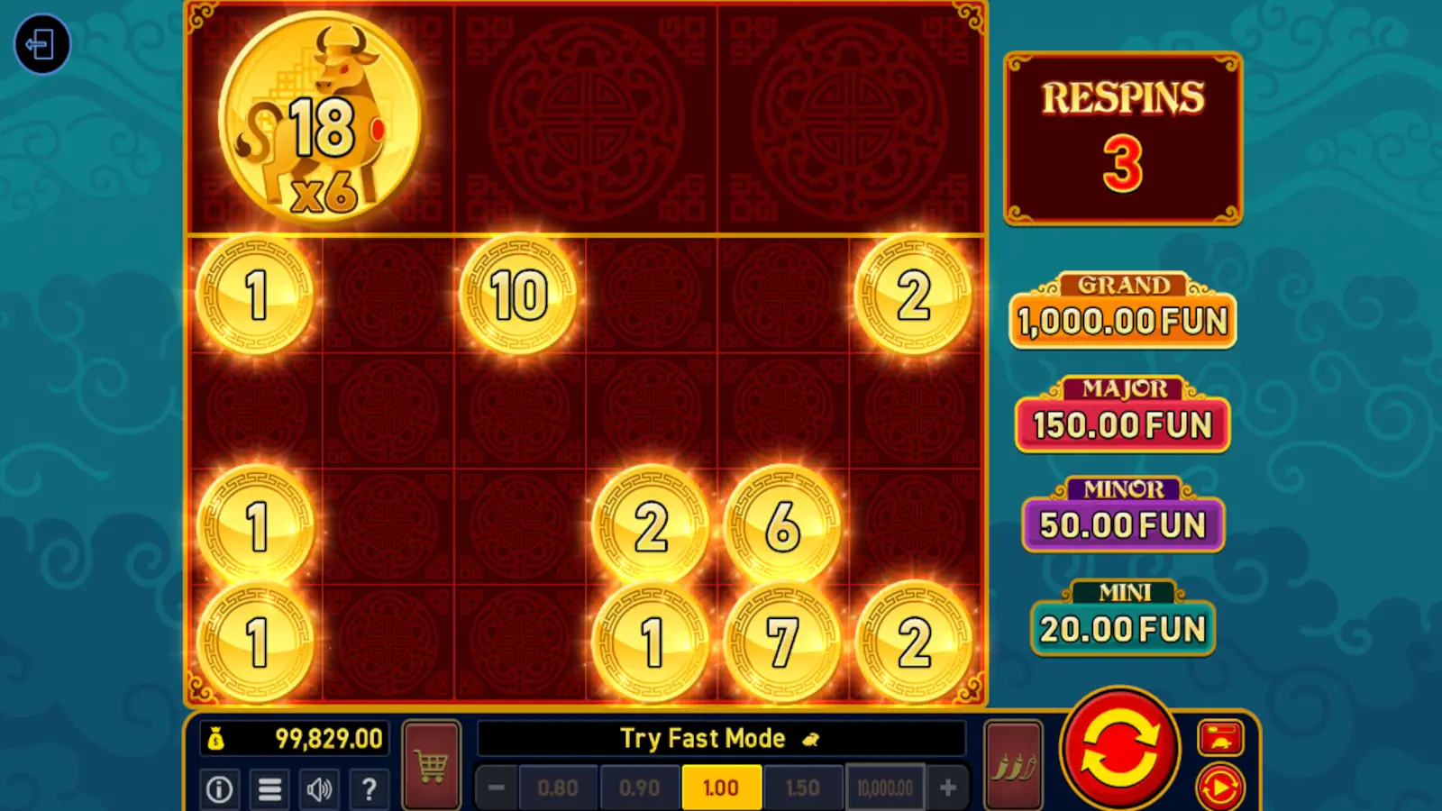 Prosperity Reels Slot Hold The Jackpot Bonus Game