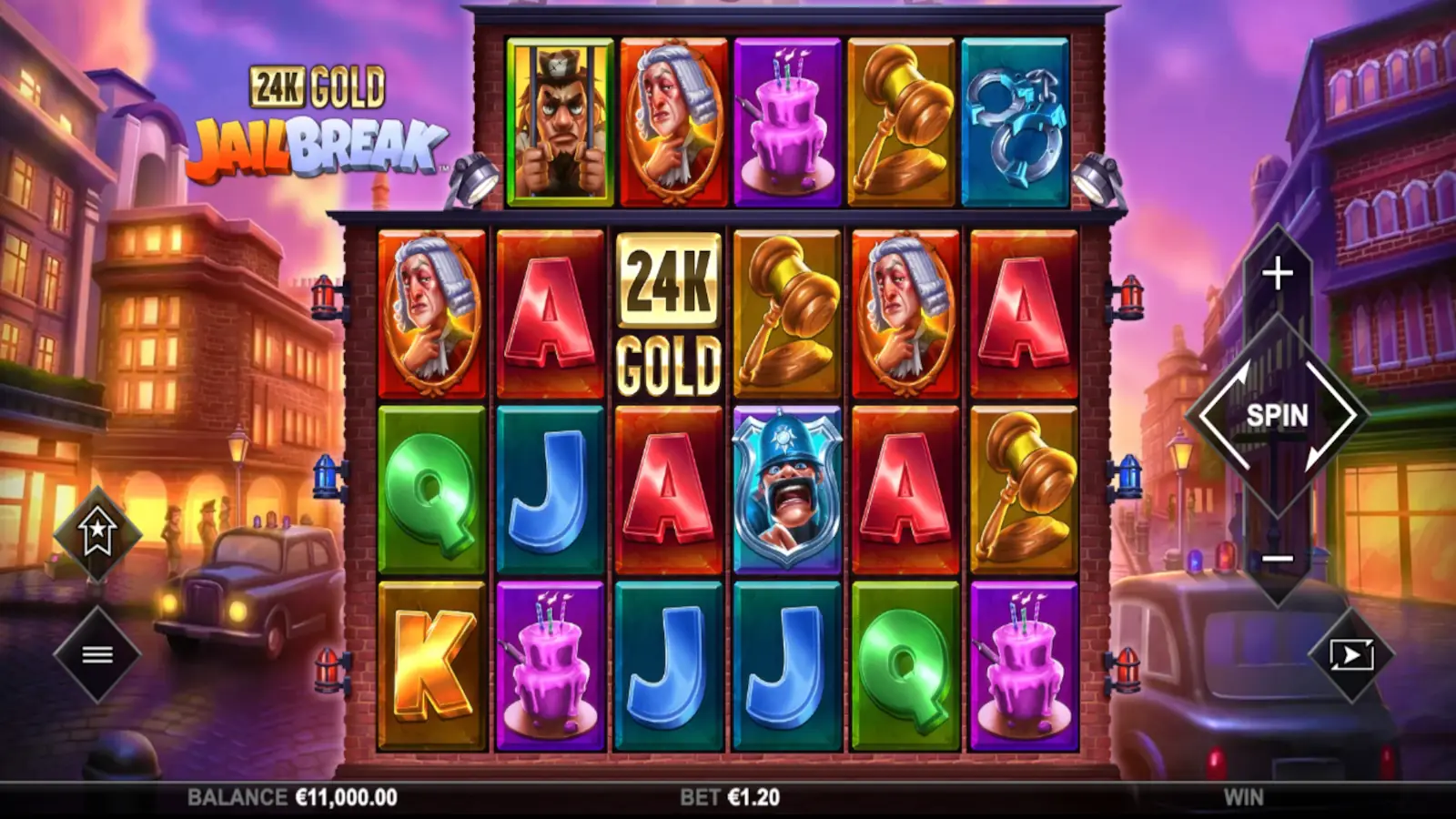 24K Gold JailBreak Slot Rules and Gameplay