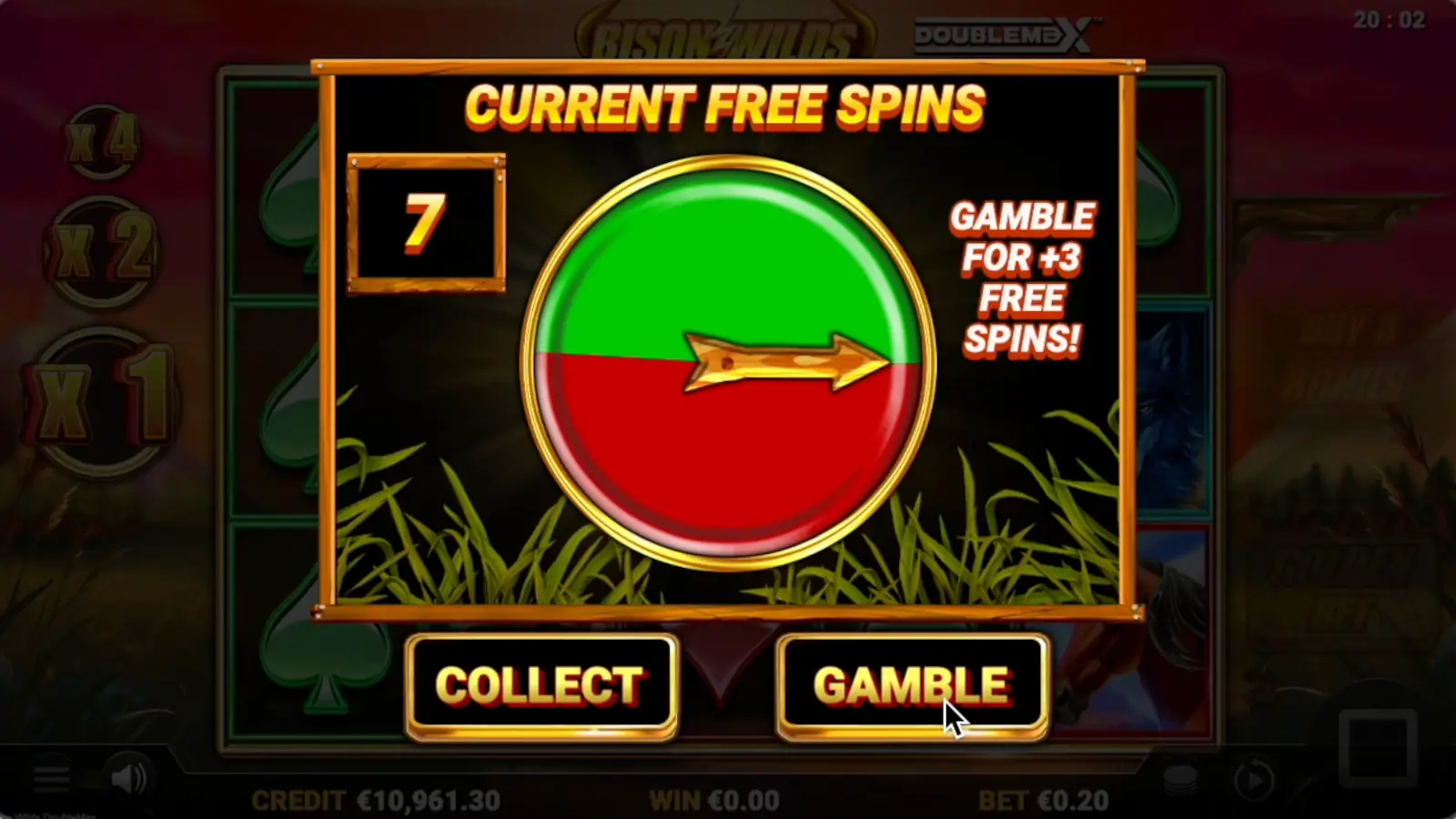 Bison Wilds DoubleMax Slot Free Spins