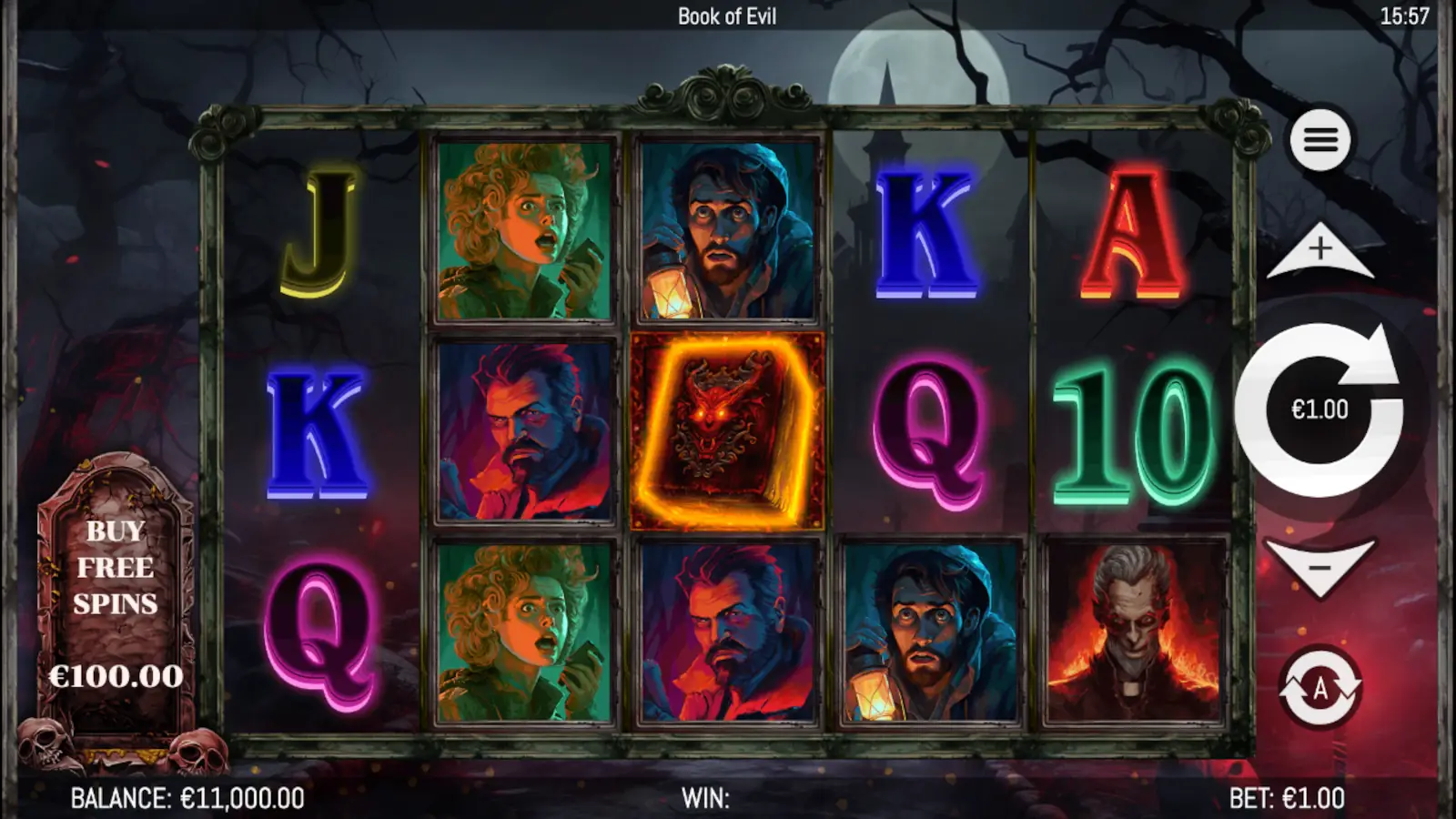 Book of Evil Slot Rules and Gameplay