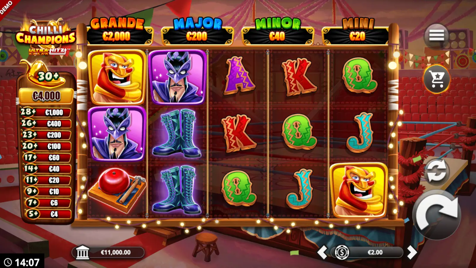 Chilli Champions UltraHitz Slot Rules and Gameplay