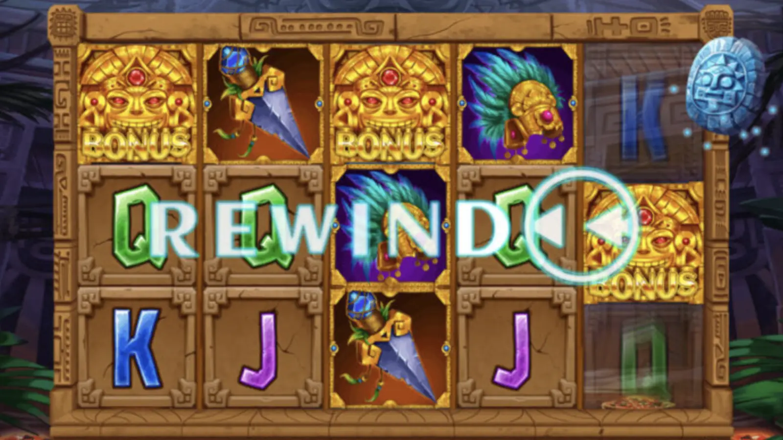 Mayan Temple Riches Slot Rewind Feature