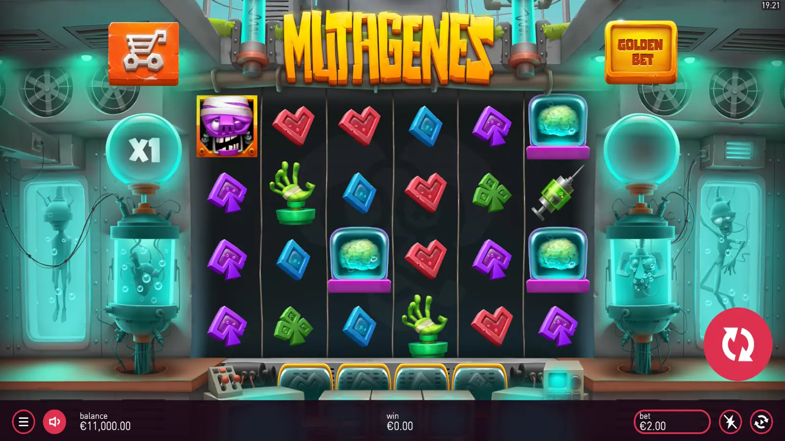 Mutagenes Slot Rules and Gameplay